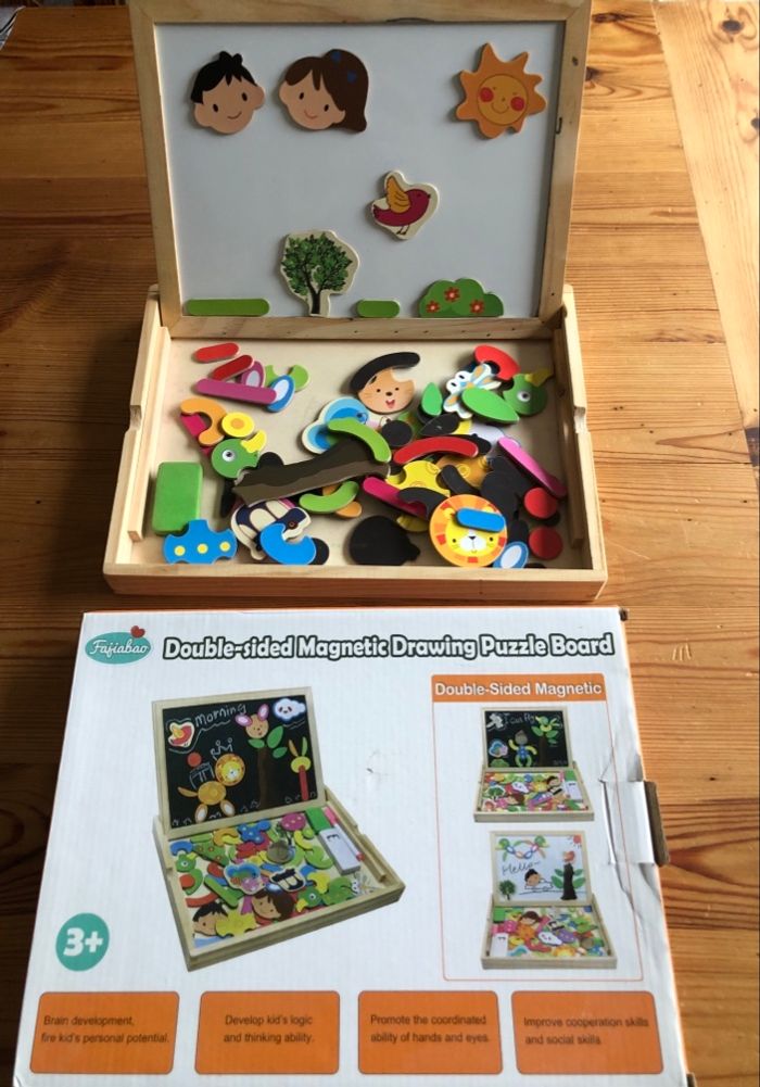 Tableau magnétique double face