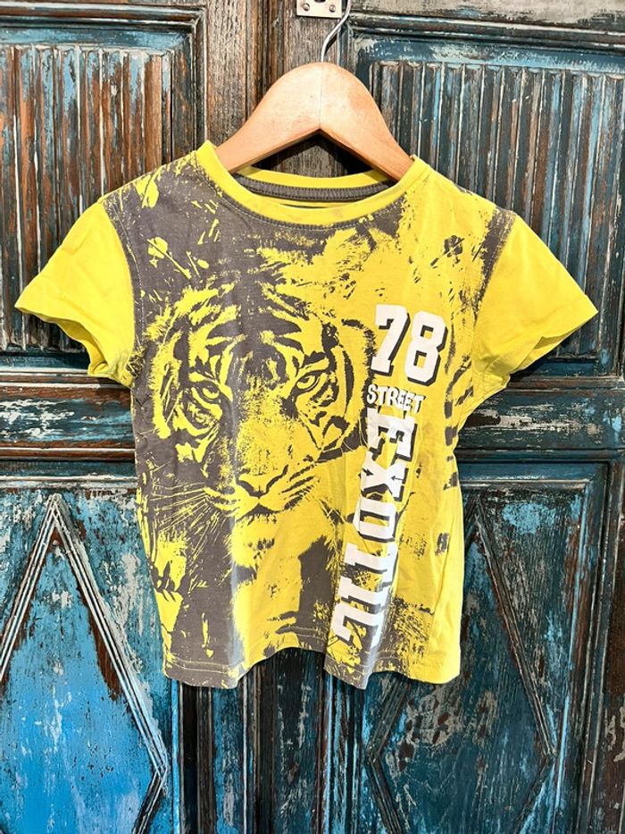Joli teeshirt tigre jaune