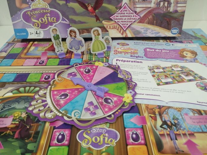 Jeu de plateau des 3 ans princesse Sophia - photo numéro 2