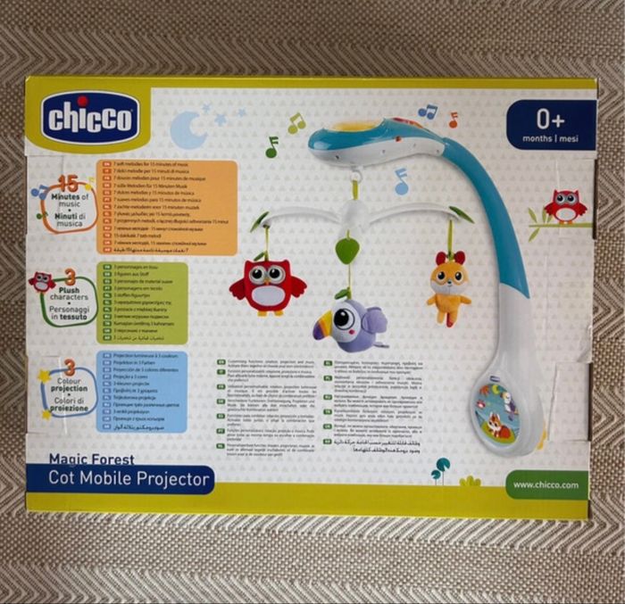 Mobile projecteur Chicco Magique Forêt – Neuf 🌙🌳 - photo numéro 2