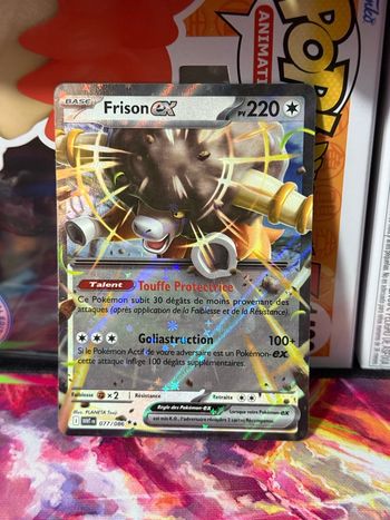 Pokémon Frison EX 077/086 Flammes blanches - EV.10.5