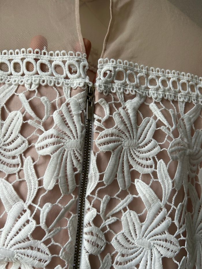 Crop top new look dentelle - photo numéro 3