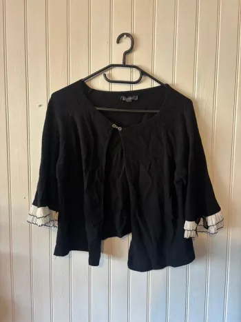 Gilet noir manche 3/4