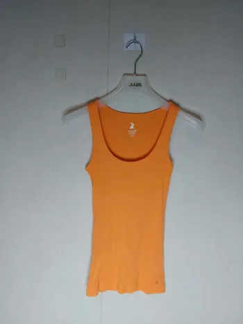 Tee-shirt débardeur corail "Totally"