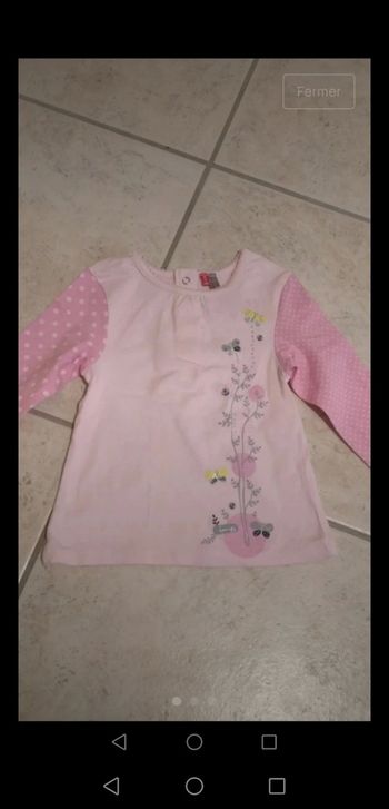 Tee-shirt manches longues 9 mois