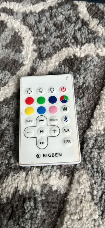 Enceinte sans fil lumineuse