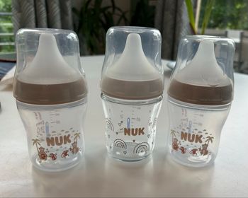 Lot de 3 biberons Nuk