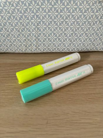 Pack de 2 Marqueurs Déco Multi-Supports "Pintor"