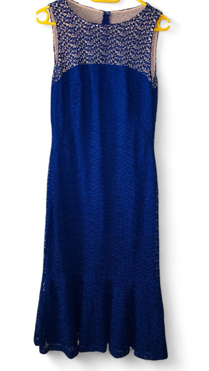 Robe Ralph Lauren bleu roi taille 38 - photo numéro 2