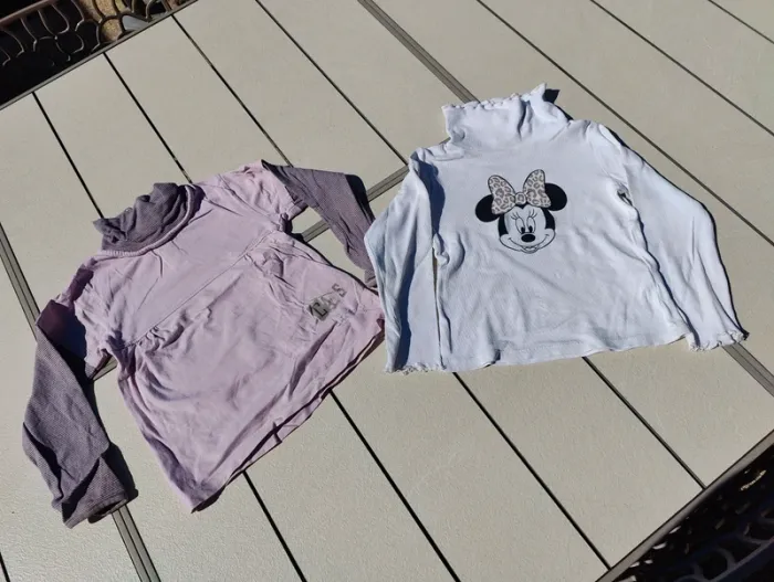 2 cols roulés fille 5 ans
