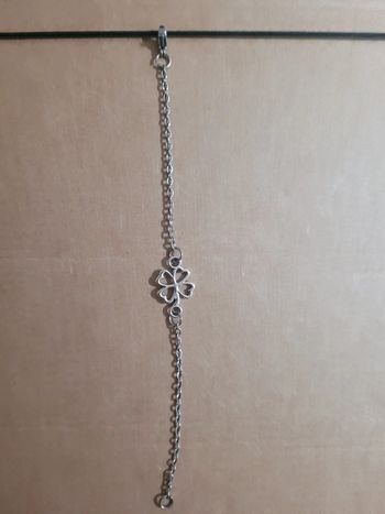 Bracelet en acier inoxydable argenté