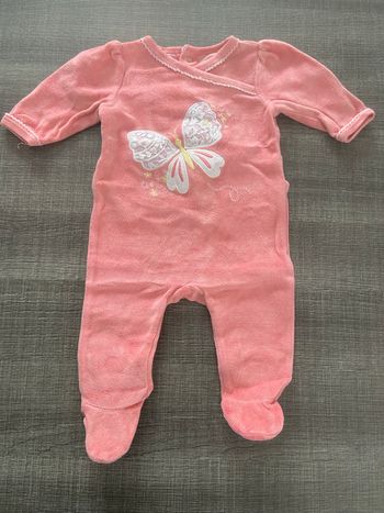 Pyjama velours 3 mois