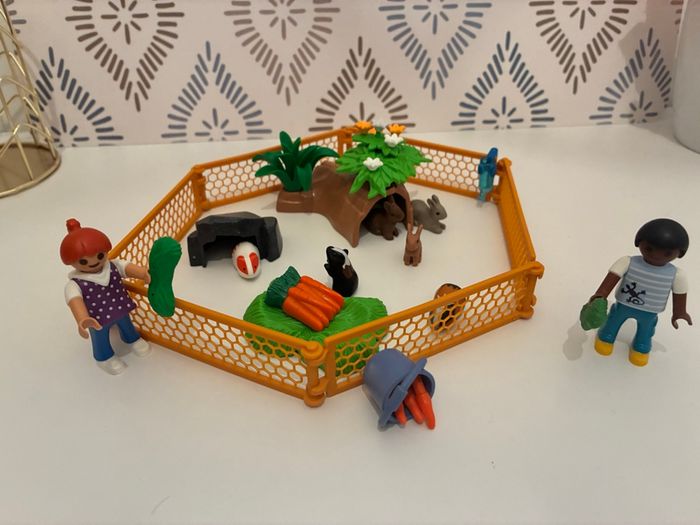 Playmobil 70137 enfants avec petits animaux