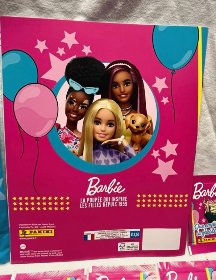 Kit panini stickers BARBIE neuf - photo numéro 10