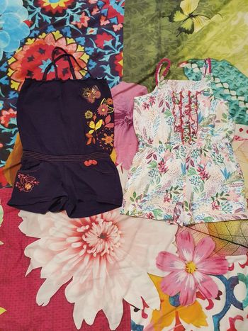 2 combishorts été 5 ans