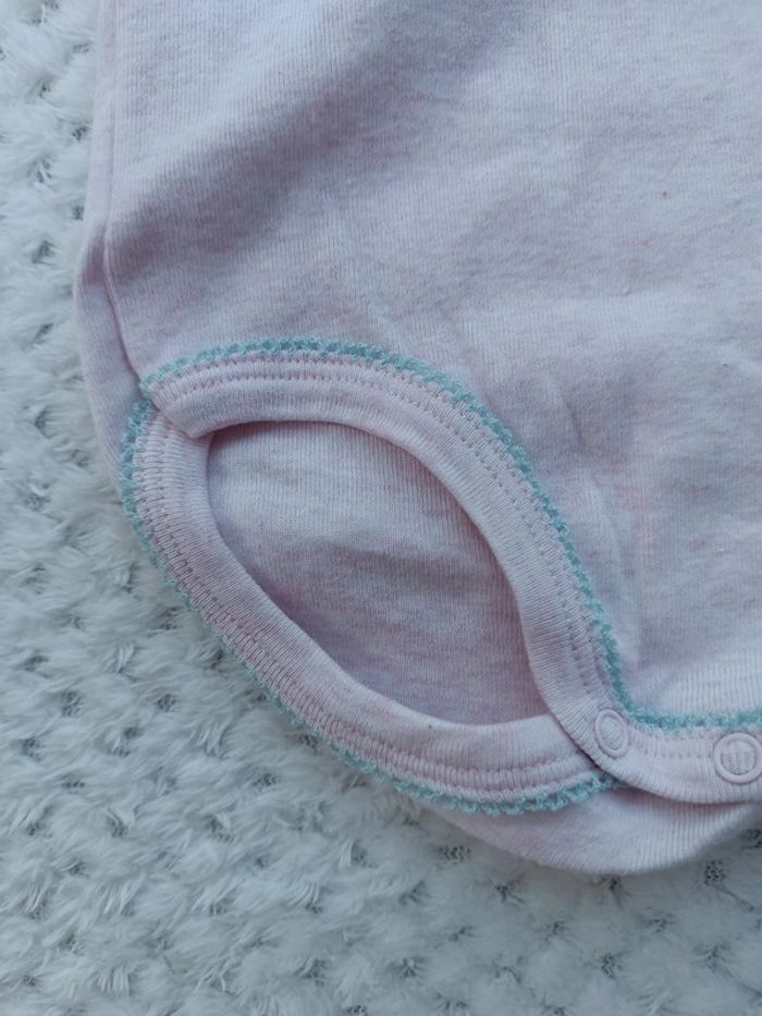 🔸Body Manches Courtes Rose Petit Bateau Fille - 3 ans🔸 - photo numéro 8
