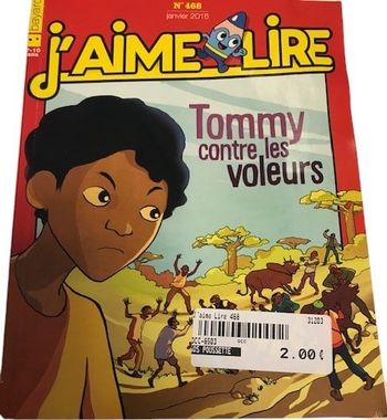 Livre "j'aime lire Tommy contre les voleurs" - OCCASION