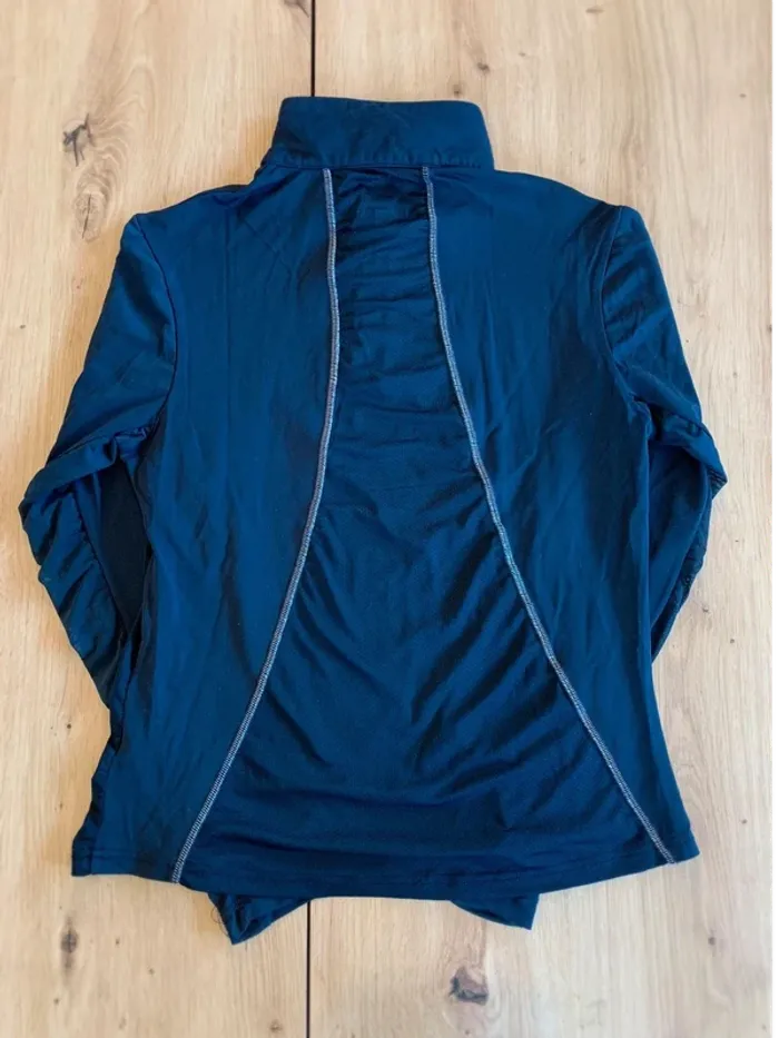 Polo manches longues Harcour – Noir – Taille L - photo numéro 2