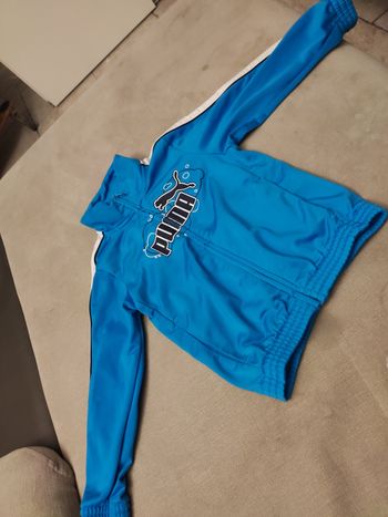 Veste bleue puma 3 ans