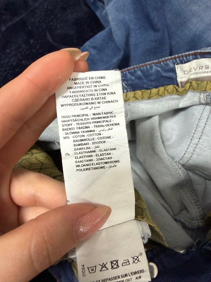 Jean Devred homme – Coupe droite / New Slim – Bleu - photo numéro 7