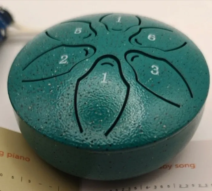 Tambour zen vert - photo numéro 3