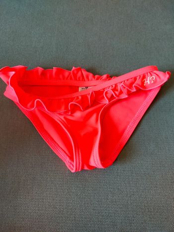 Bas de maillot fille 2 ans – Rose à volants – Haute Pression – Neuf avec étiquette