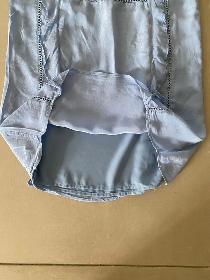 Robe Claudie Pierlot bleue taille 36 - photo numéro 14