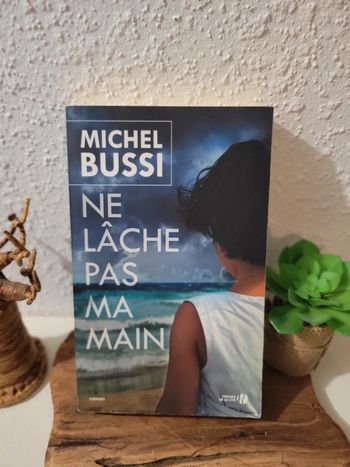 * Livre roman "Ne lâche pas ma main" de Michel Bussi