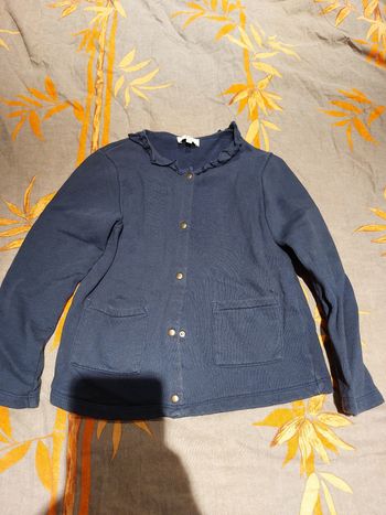 Gilet pression fille 
