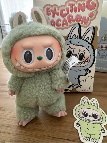 Labubu exciting macaron Pop Mart