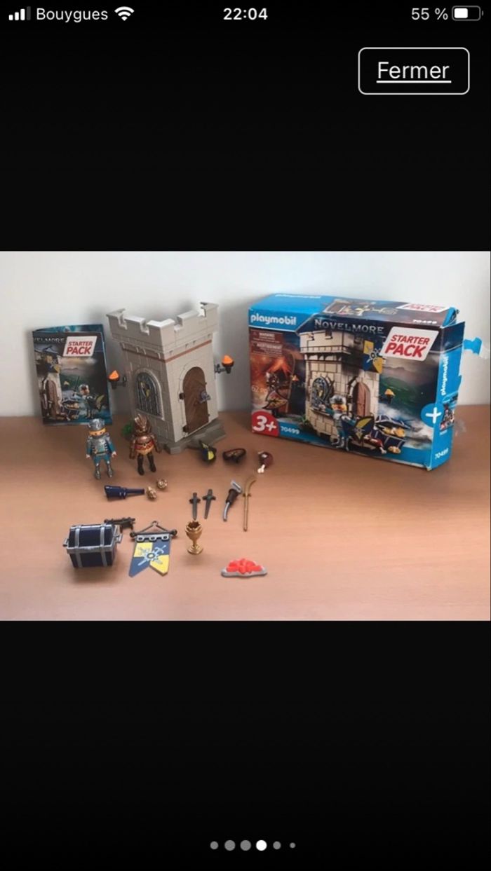 Starter Pack Donjon - Novelmore - 70499 Playmobil - photo numéro 4
