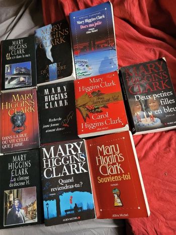 Romans de Mary Higgins Clark