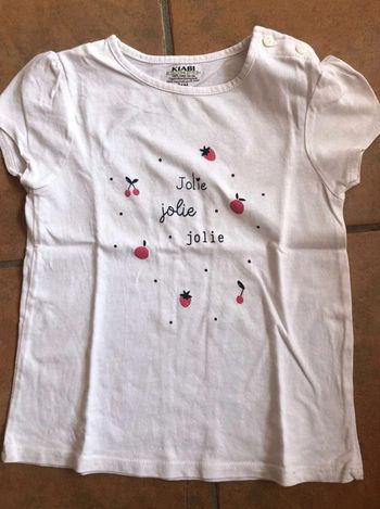 Tee  shirt Kiabi  en parfait  état (36  mois)