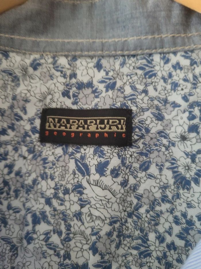 Chemise jean Napapijri taille M - photo numéro 4