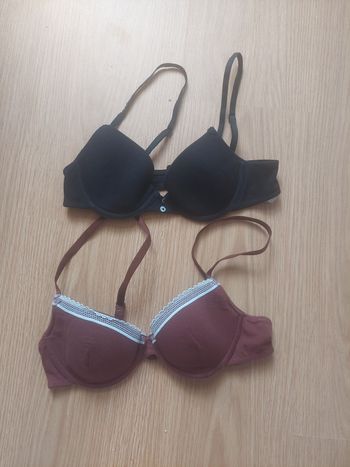 Lot 2 soutien gorge fille ado 80B Kiabi TBE