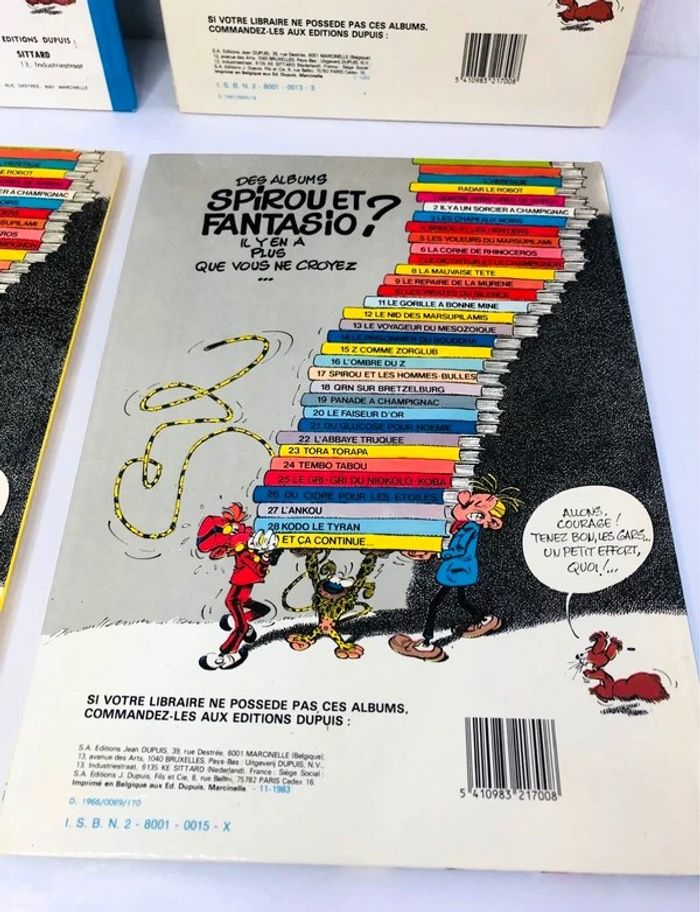 Spirou et Fantasio tome 10,11,12,13 - photo numéro 8