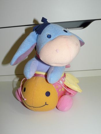 Peluche vibrante BB Bourriquet Winnie  l'ourson