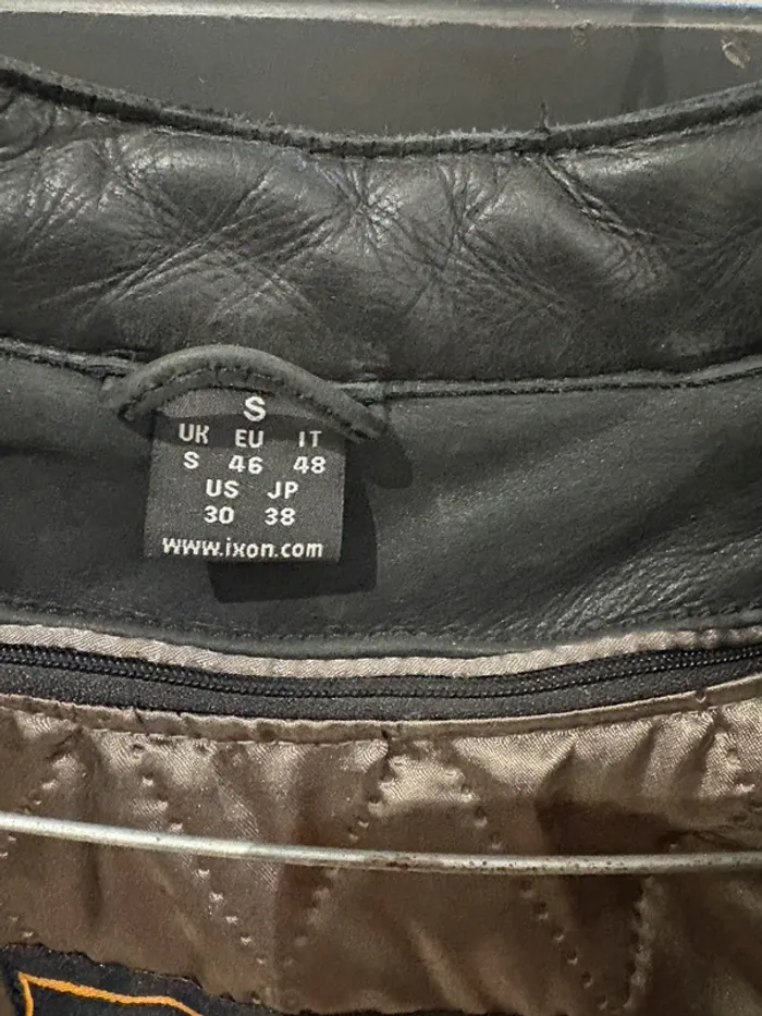 Veste moto homme tout cuir IXON - photo numéro 5