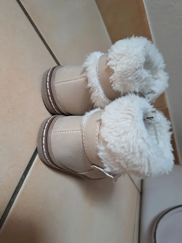 Bottines beige 21 - photo numéro 7