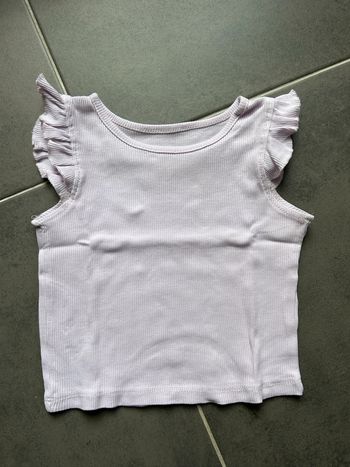 T-shirt sans manches bébé fille primark