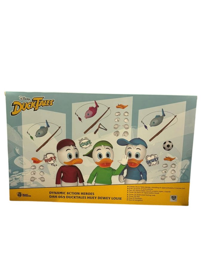 Coffret figurines Disney Duck Tales Riri, Fifi et Loulou Dah-69 Beast Kingdom neuf - photo numéro 2
