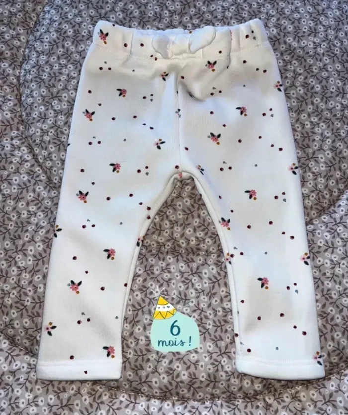 Pantalon fleuris