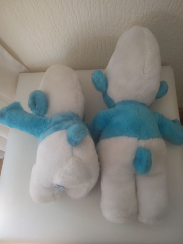 Lot de 2 peluches Schtroumpfs vintage - photo numéro 4