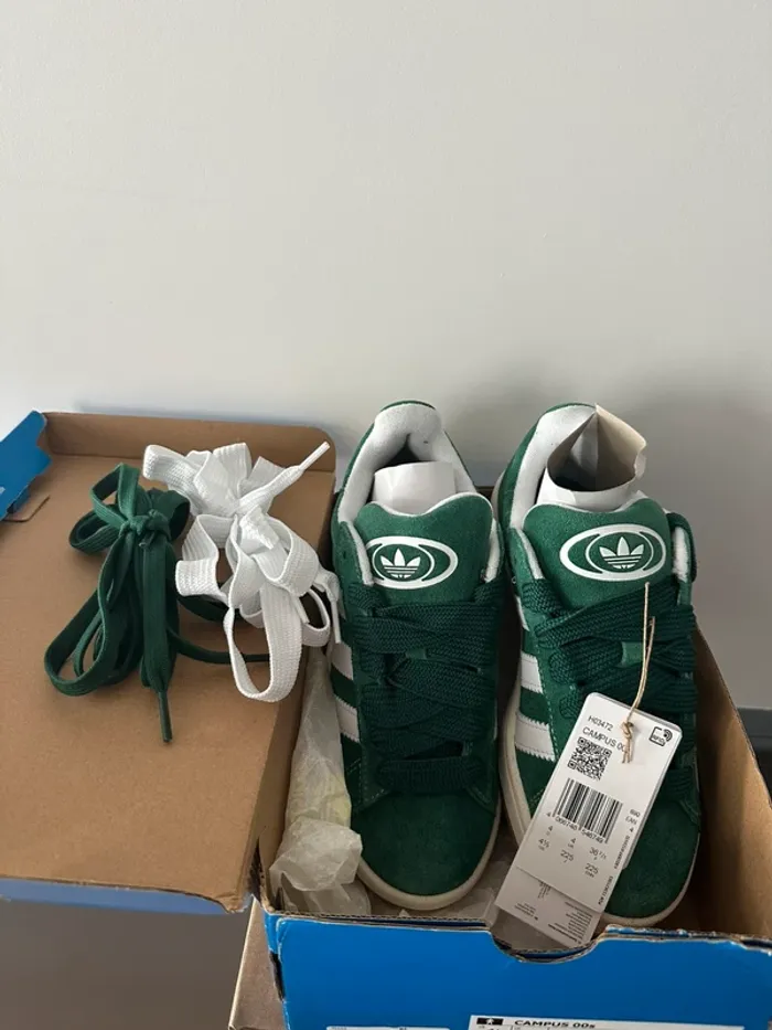 Adidas Campus vert 36 2/3 - photo numéro 6