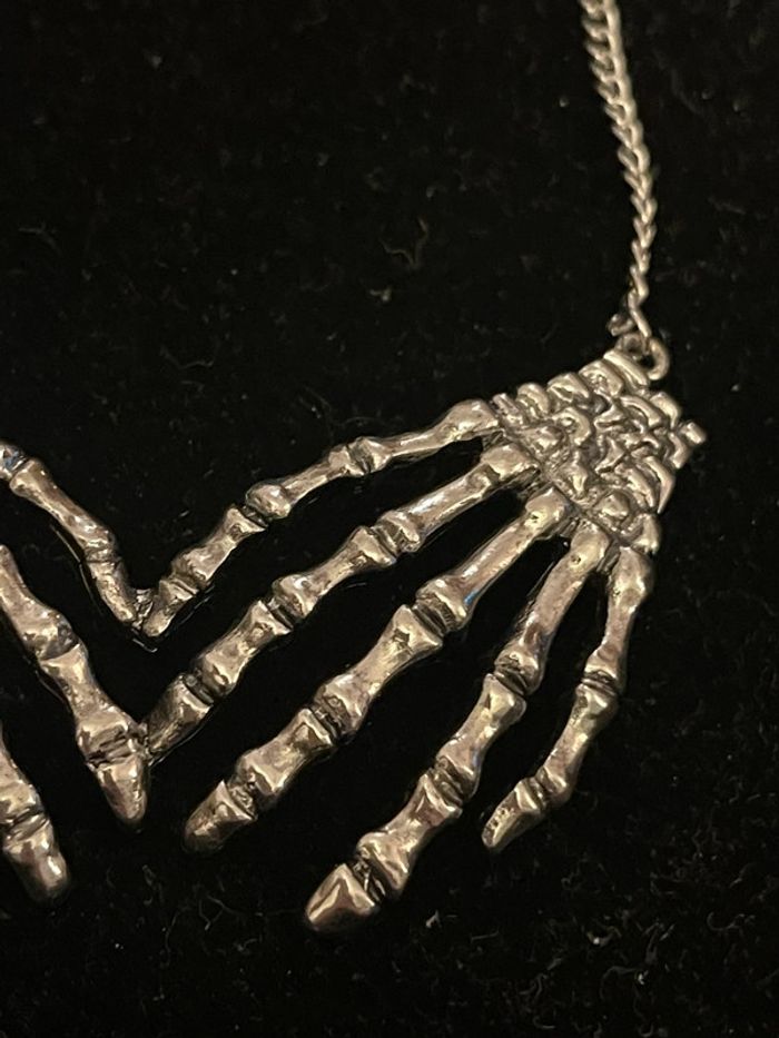 collier argenté réglable - photo numéro 2