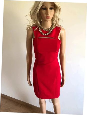Robe rouge neuve sans manches Morgan taille 36 (valeur 60€)