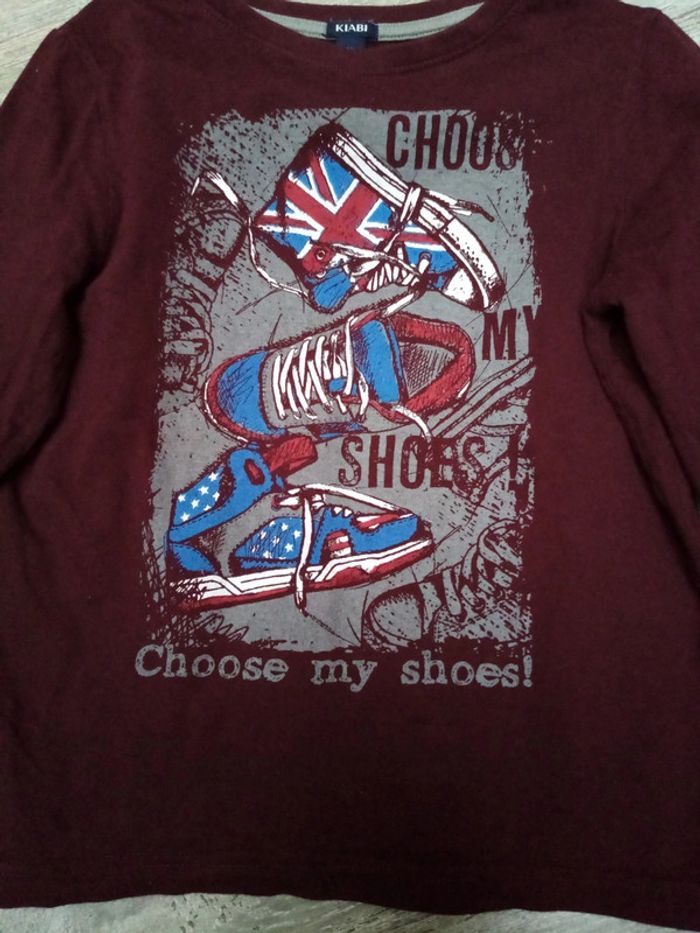 Tee shirt manche longue 8A - photo numéro 2