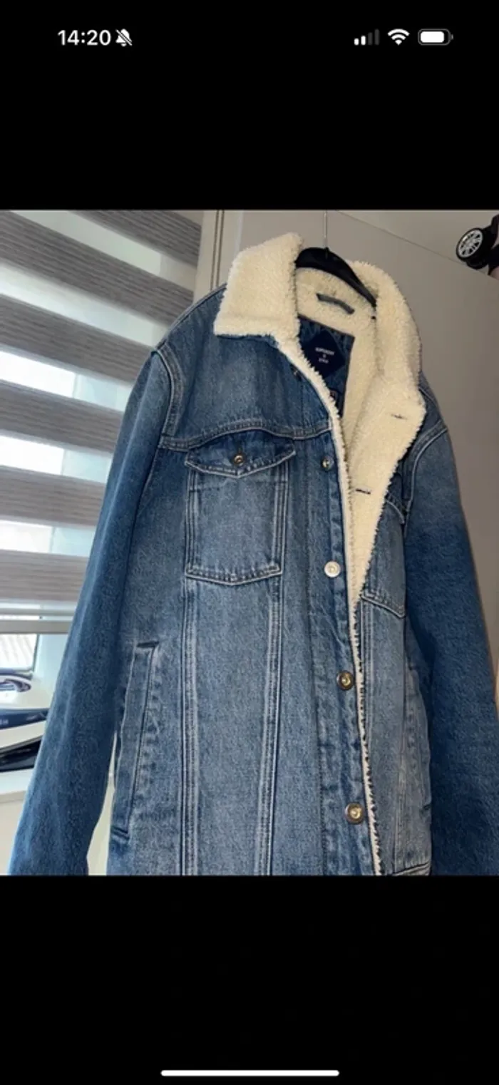 Superdry veste en jeans taille L neuf authentique - photo numéro 3
