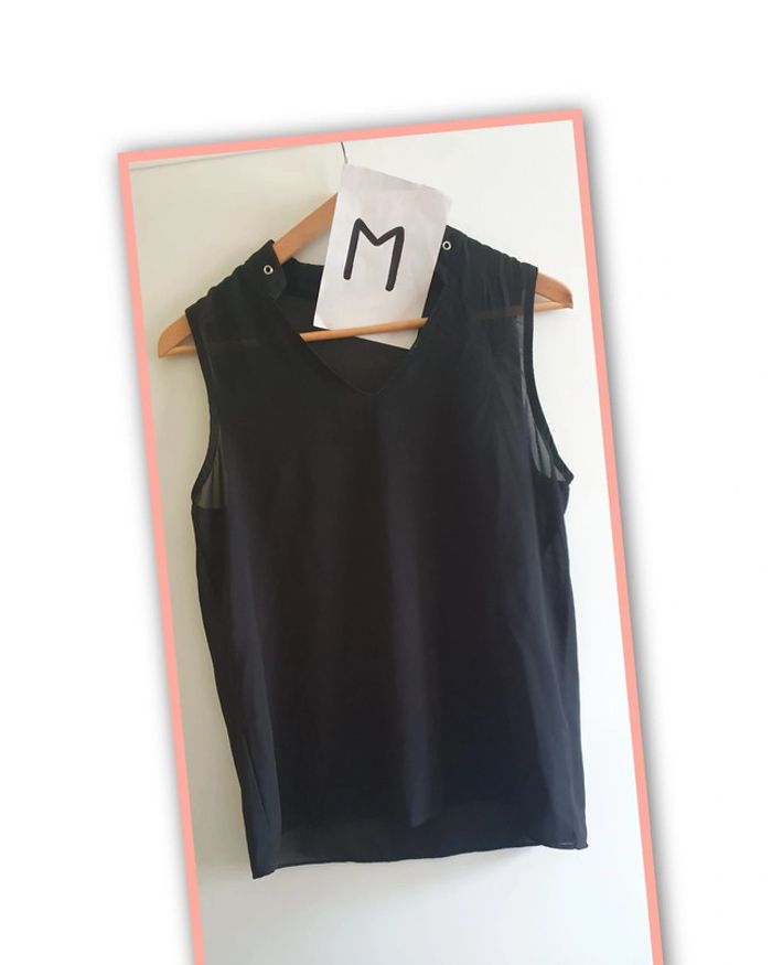 Top blouse maillot t-shirt femme taille M