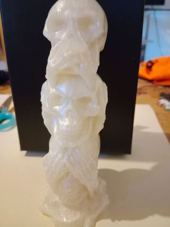 Décoration tête de mort